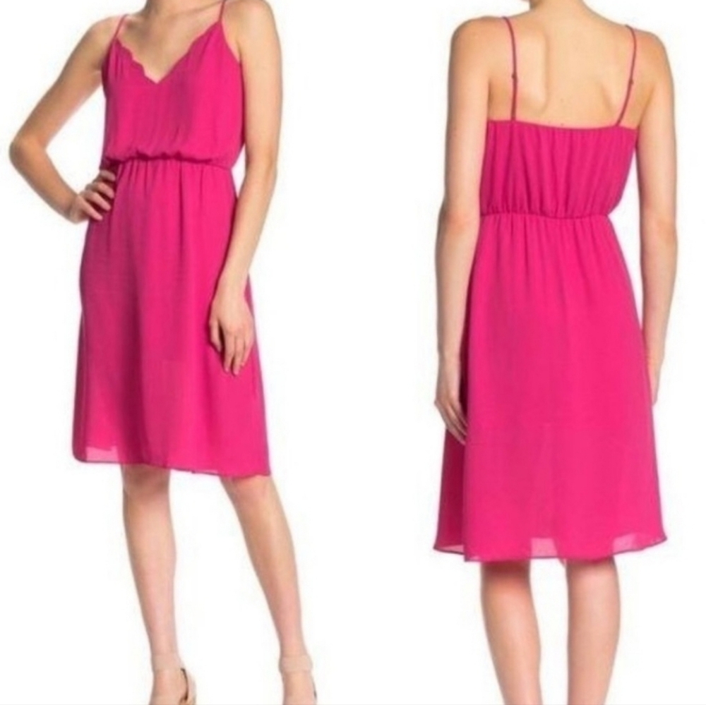 Socialite Pink Midi Dress